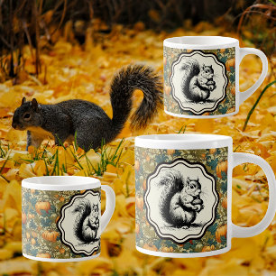 Grande Tasse William Morris Customise Citrouilles et écureuil