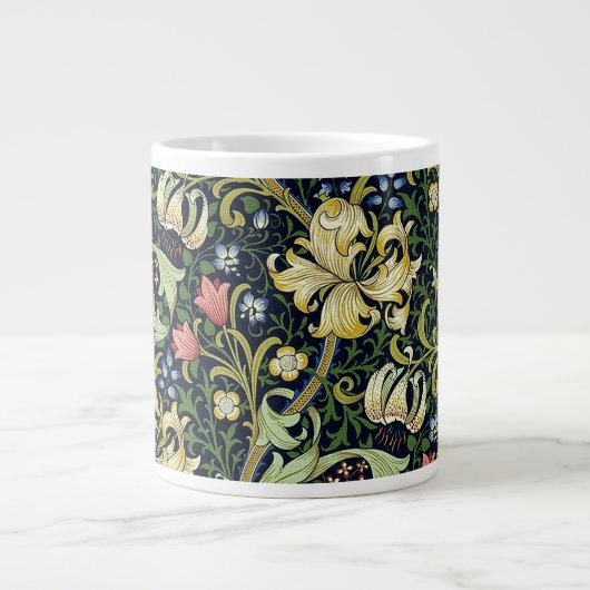 Grande Tasse William Morris Golden Lily modèle floral (Devant)