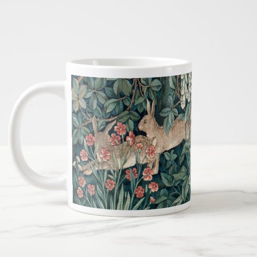 Grande Tasse William Morris Woodland Tapestry Rabbits (Gauche)