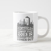 Grande Tasse Willy Wonka Factory - Personne N'Entre Jamais (Droite)