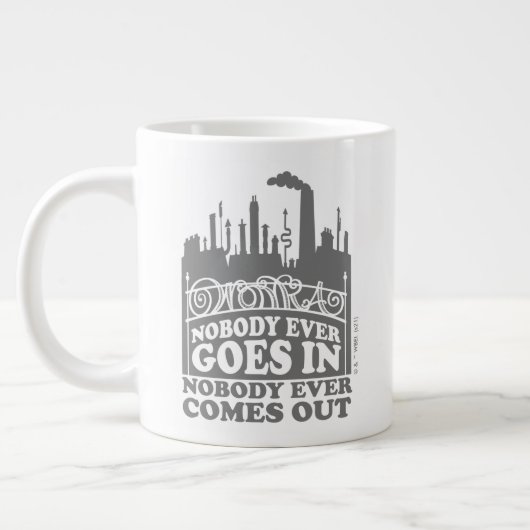 Grande Tasse Willy Wonka Factory - Personne N'Entre Jamais (Gauche)