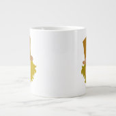 Grande Tasse Willy Wonka Stenciled Face Graphic (Devant)