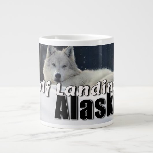 Grande Tasse Wolf Landing Alaska Coffee Cup (Devant)