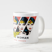 Grande Tasse Wonder Woman Comic Evolution Graphic (Devant droit)
