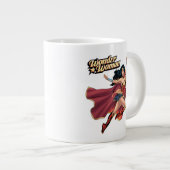 Grande Tasse Wonder Woman Portant Cape (Devant droit)