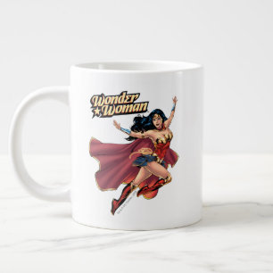 Grande Tasse Wonder Woman Wearing Cape