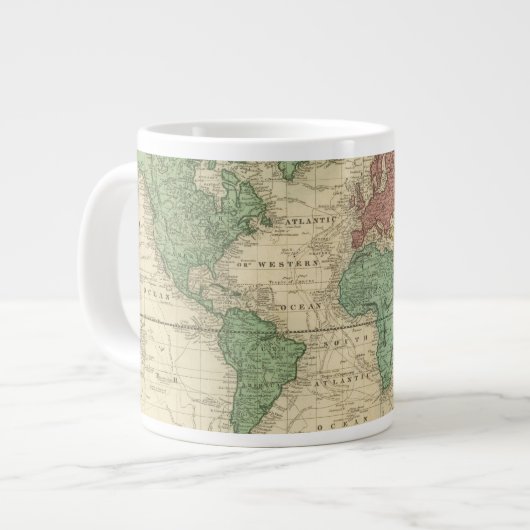 Grande Tasse World on Mercators Projection 2 (Devant gauche)