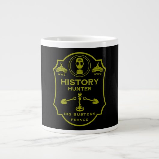 Grande Tasse WW2 Trench Battlefield Metal Detecting Club (Devant)