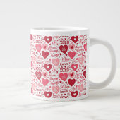 Grande Tasse XOXO et toujours à moi (Droite)