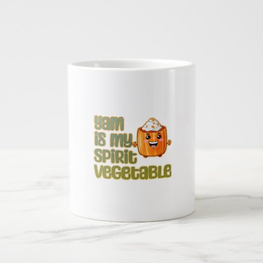 Grande Tasse Yam Is My Spirit Vegetable Classic (Devant)