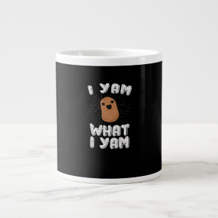 Grande Tasse Yam What I Yam Funny Potato Pun Thanksgiving