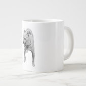 Grande Tasse Yawn confortable pour les nuits d'automne (Devant droit)