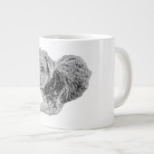 Grande Tasse Yeux doux, Âme douce (Devant droit)