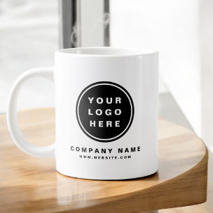 Grande Tasse Your Business Logo Promoteur Business Company