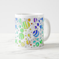 Zebra Rainbow et White Print