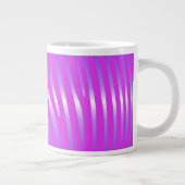 Grande Tasse Zesty Zebra Géant de café rose (Droite)