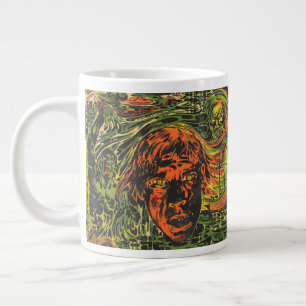 Grande Tasse Zombies Halloween vintage, street art graffiti