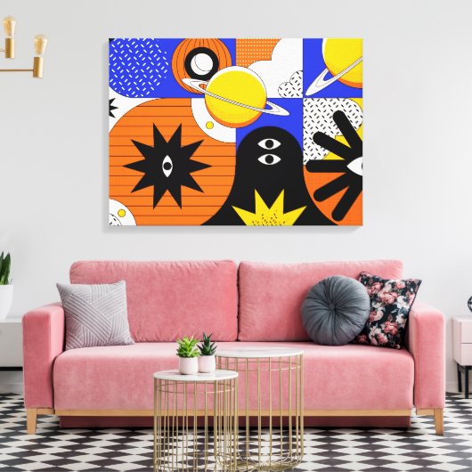 Grande toile d'art Bauhaus Imprimer 8 (réglable en (Insitu(Salon))