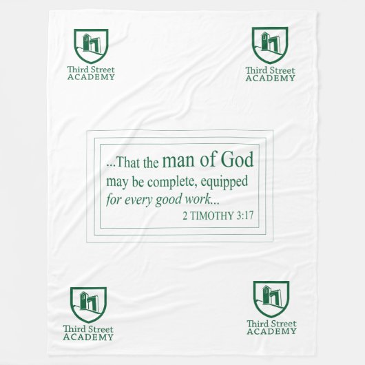 Grande troisième couverture d'ouatine d'académie (Devant)