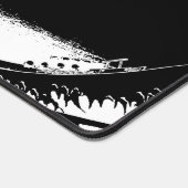 Grande vague au large de Kanagawa Noir et blanc (Coin)