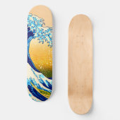 Grande vague au large de Kanagawa Skateboard Deck (Recto)