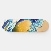 Grande vague au large de Kanagawa Skateboard Deck (Horz)