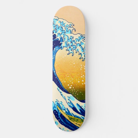 Grande vague au large de Kanagawa Skateboard Deck (Recto)