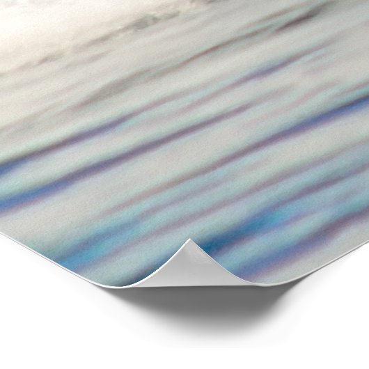 Grande vague de surf poster de break (Coin)