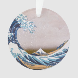 Grande vague du tsunami Kanagawa Japon par Hokusai