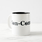Grande vieille tasse Non-Conforme (Devant gauche)