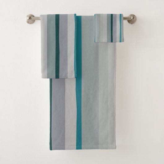 Grandes Abstraites vertes et turquoise (En situation)