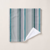 Grandes Abstraites vertes et turquoise (Gant de toilette)
