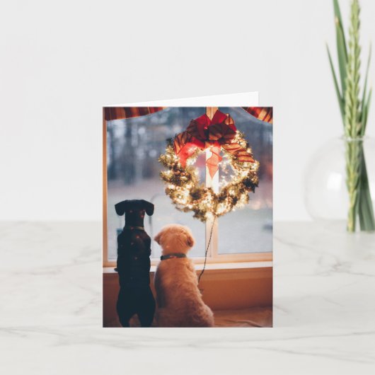 Grandes cartes de monnaie de Noël (Devant)