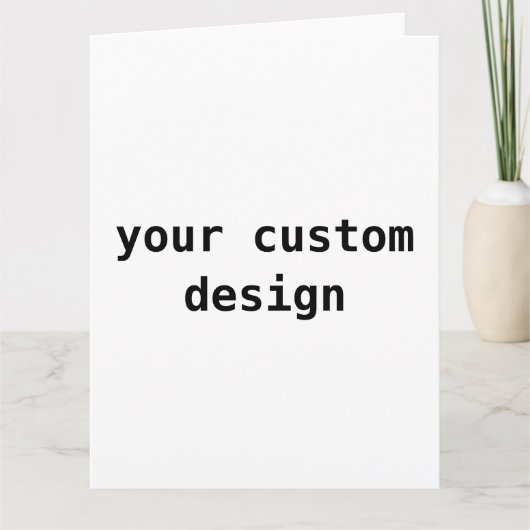 grandes cartes de voeux 8 x 11 (Devant)