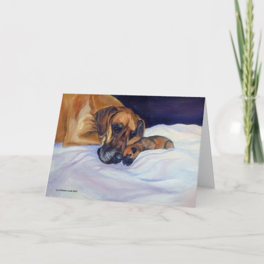 Grandes Cartes De Voeux Dane (Devant)