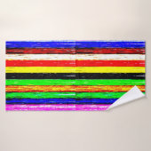 Grandes Couleurs De Bois (Serviette de bain)