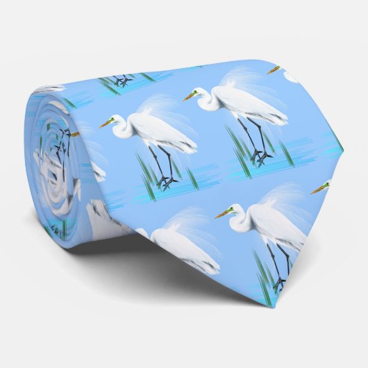 Grandes cravates de héron (Roulé)