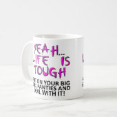 Grandes culottes tasse drôle de fille ou tasse de (Devant gauche)