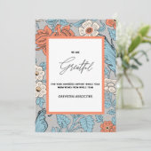 Grandes Elegant script Votre logo Carte BulkHolida (Debout devant)