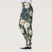 Grandes Fleurs William Morris Leggings Inspiré (Gauche)