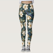 Grandes Fleurs William Morris Leggings Inspiré (Devant)
