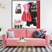 Grandes impressions de toile : Faire une déclarati (Insitu(Salon))