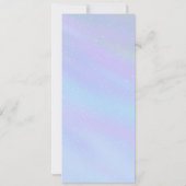 Grandes invitations de partie de Noël de blanc (Dos)