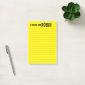 Grandes notes de post-it personnalisées (Bureau)