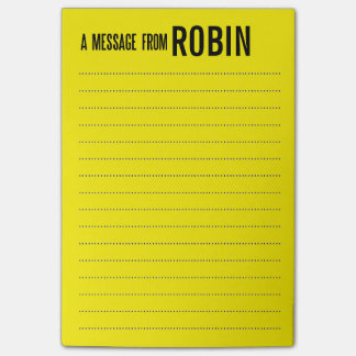 Grandes notes de post-it personnalisées
