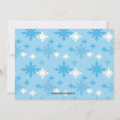 Grandes patinoires Invitation à la fête d'annivers (Dos)