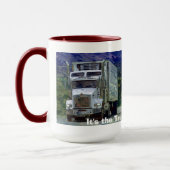 GRANDES TASSES DE CAFÉ DE RELAIS ROUTIER (Gauche)