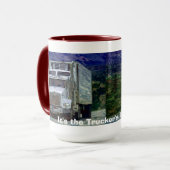 GRANDES TASSES DE CAFÉ DE RELAIS ROUTIER (Devant gauche)