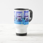 GRANDES TASSES DE VOYAGE DE RELAIS ROUTIER (Devant droit)