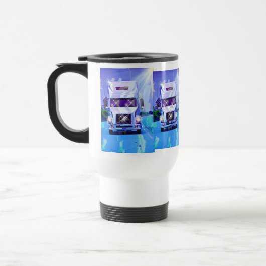 GRANDES TASSES DE VOYAGE DE RELAIS ROUTIER (Gauche)
